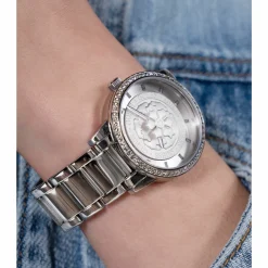 Guess Damen Armbanduhr PETAL silber GW0747L1