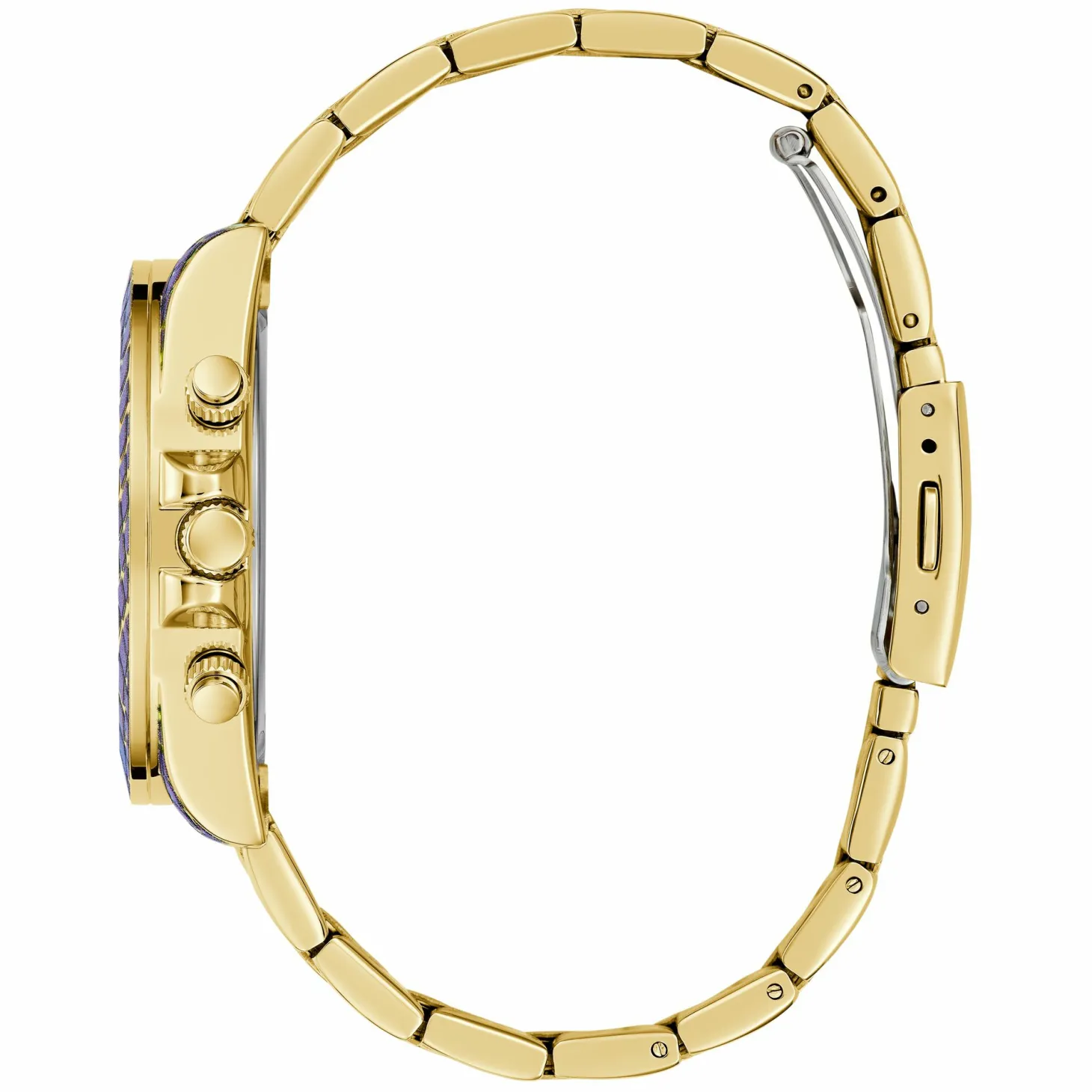 Guess Damen Armbanduhr PETAL gold GW0747L2