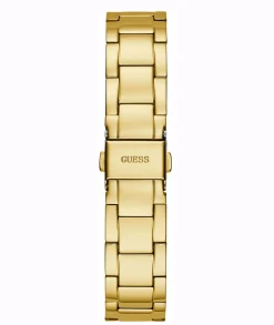 Guess Damen Armbanduhr Quatro clear gold 36 mm GW0300L2