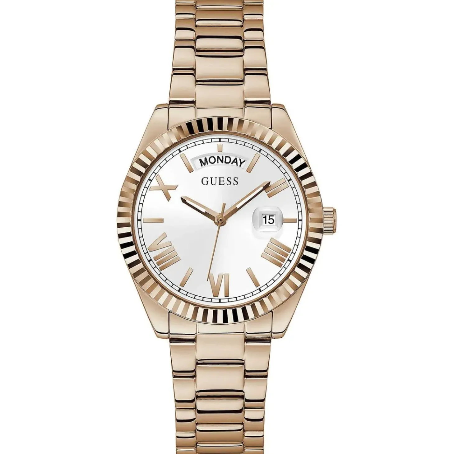 Guess Damen Armbanduhr rosegold Luna GW0308L3