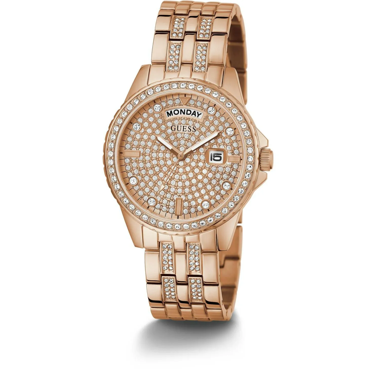Guess Damen Armbanduhr Roségold COMET GW0254L3