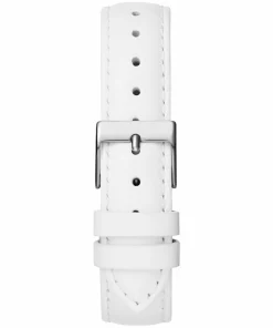 Guess Damen Armbanduhr RUMOUR weiß, silber 34 mm GW0689L1