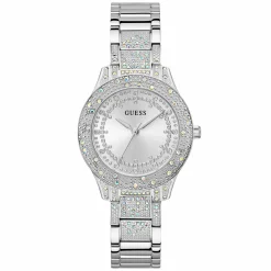 Guess Damen Armbanduhr SHOOTING STAR silber GW0746L1