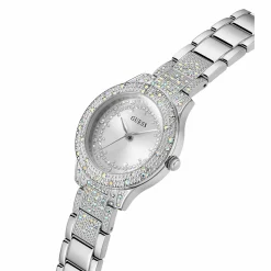 Guess Damen Armbanduhr SHOOTING STAR silber GW0746L1