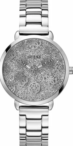 Guess Damen Armbanduhr Silber Sugarplum GW0670L1