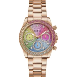 Guess Damen Armbanduhr Sol 38 mm rosegold GW0483L3