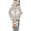 Guess Damen Armbanduhr 2-Tone GD MINI LUNA GW0841L3
