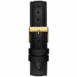 GUESS Damen Armbanduhr TRI PLAQUE GW0744L2 Schwarz Gold