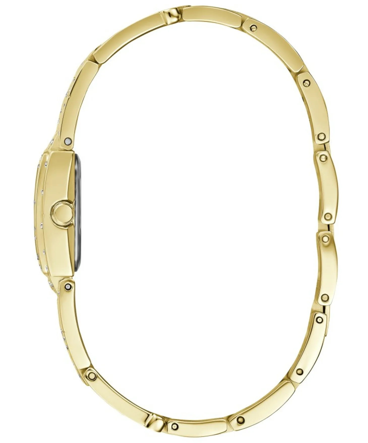Guess Damen Armbanduhr WATERFALL gold 22 mm GW0441L2
