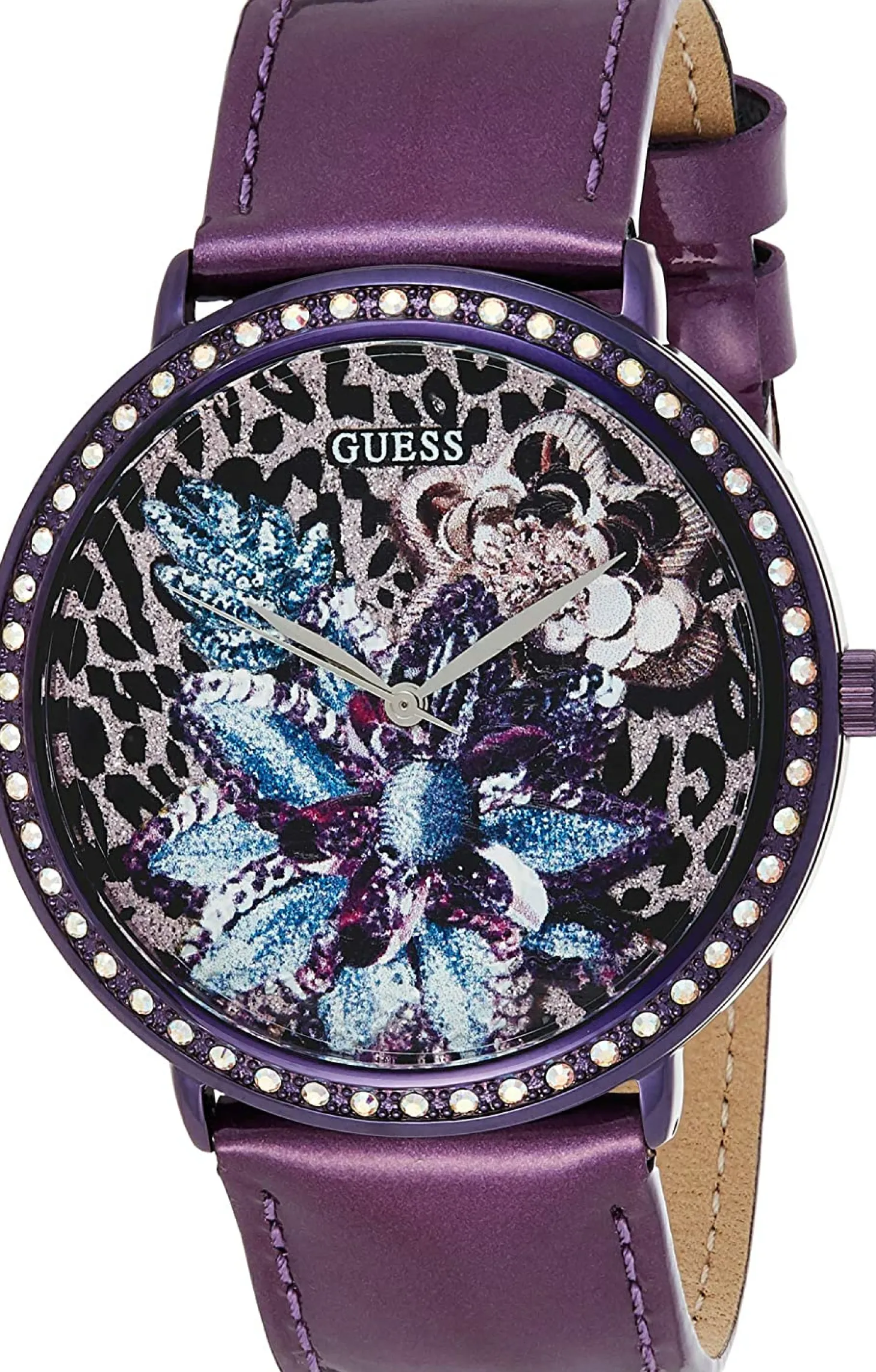 Guess Damen Armbanduhr Wildflower W0820L3