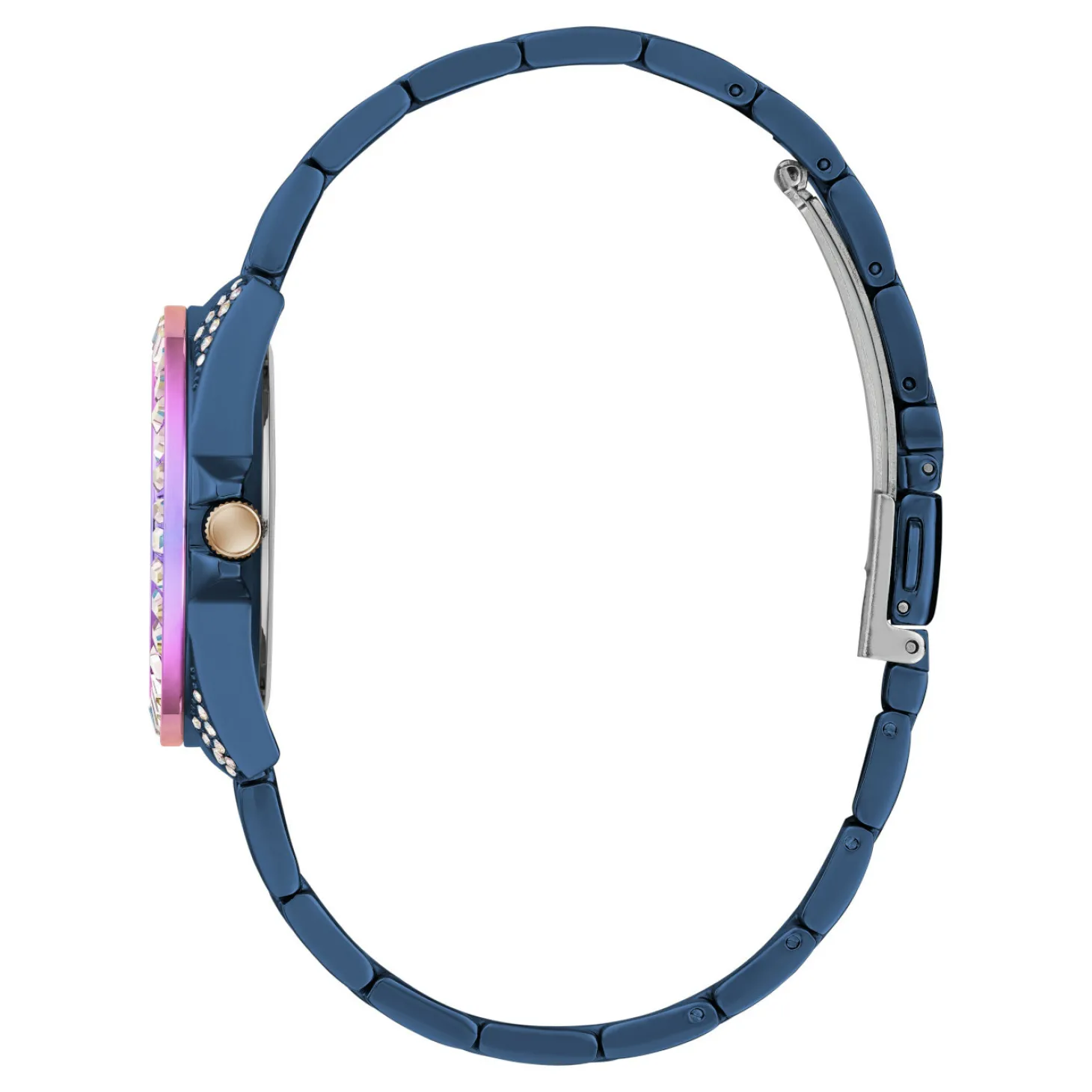 Guess Damen Armbanduhr Work Life Opaline Marine GW0475L2 34 mm