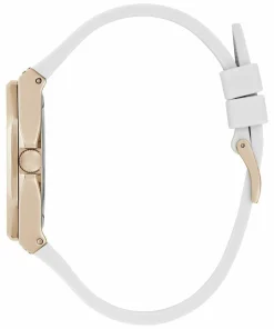 Guess Damen Armbanduhr ZEST Multifunktion weiß, roségold 39 mm GW0694L3