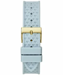 Guess Damen Armbanduhr ZEST Multifunktion hellblau, gold 39 mm GW0694L1