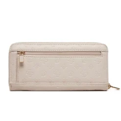 Guess Damen Geldbörse Arlena SLG Zip Around Taupe SWPG9336460TPG