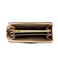 Guess Damen Geldbörse Izzy Peony Zip Around Pink SWPD9209460-ARI