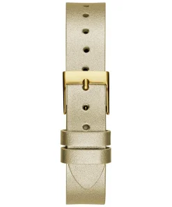 GUESS Damen Goldfarbene Uhr Crystal clear GW0535L4
