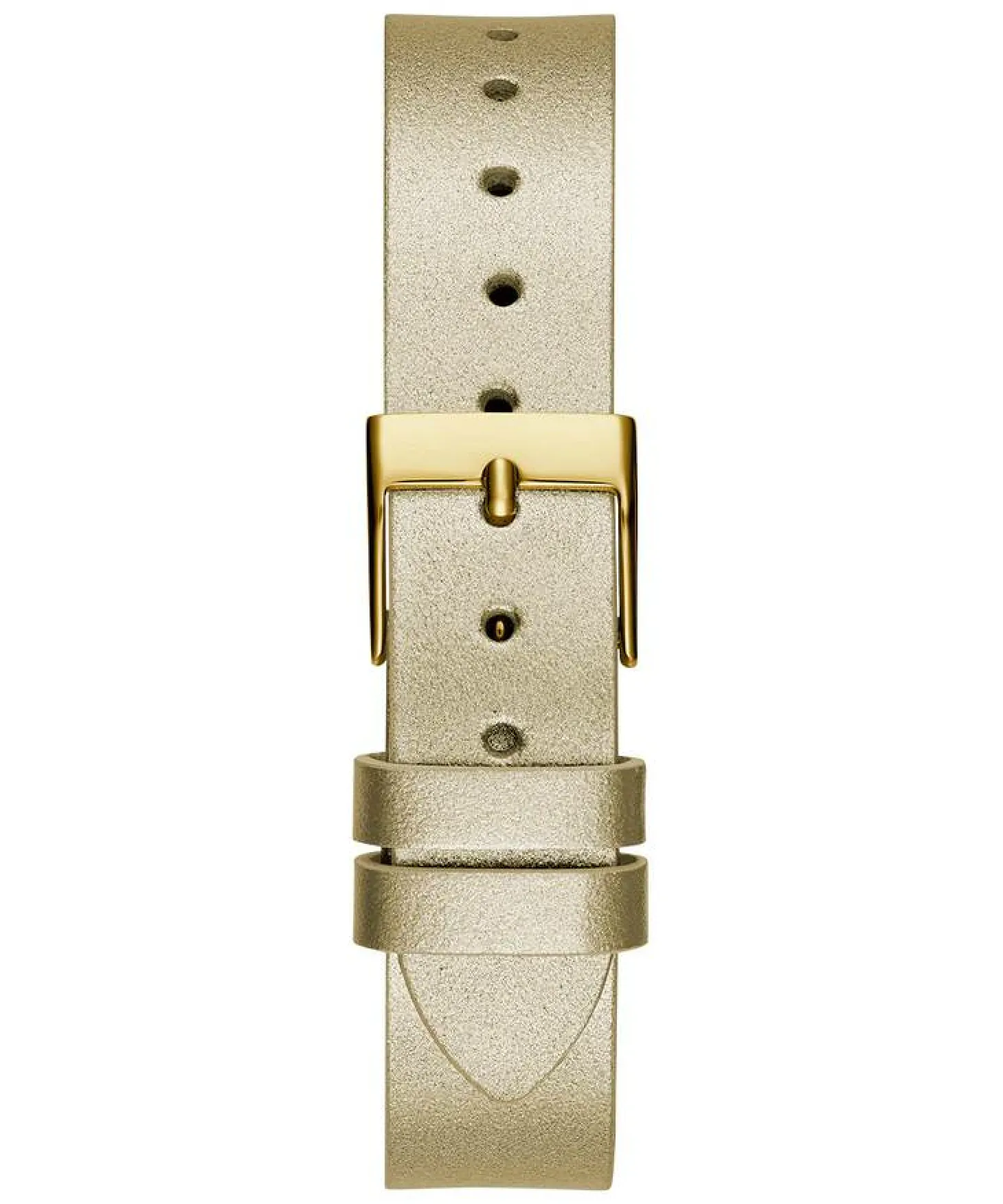 GUESS Damen Goldfarbene Uhr Crystal clear GW0535L4