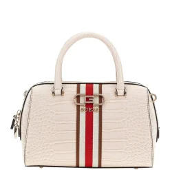 Guess Damen Handtasche Croc-Print Ecru/Stone Beige HWCG9307050STO