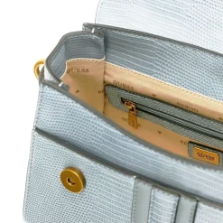 Guess Damen Handtasche Ginevra Hellblau HWKB8734200LDE