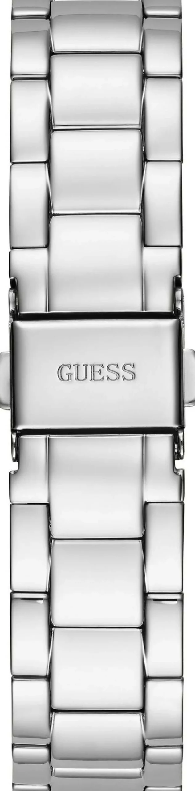 Guess Damen Luna Armbanduhr silber, blau GW0307L1