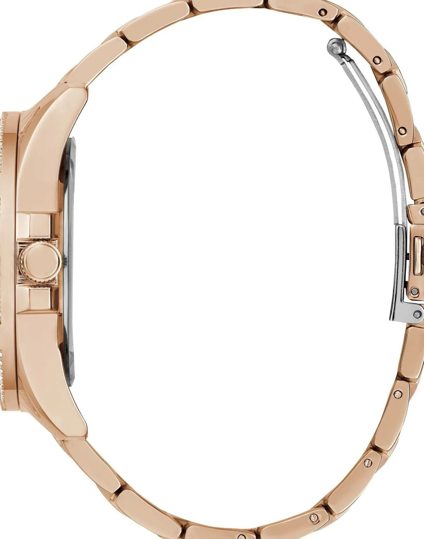 Guess Damen Multifunkion Armbanduhr Queen rosegold 40 mm GW0464L3