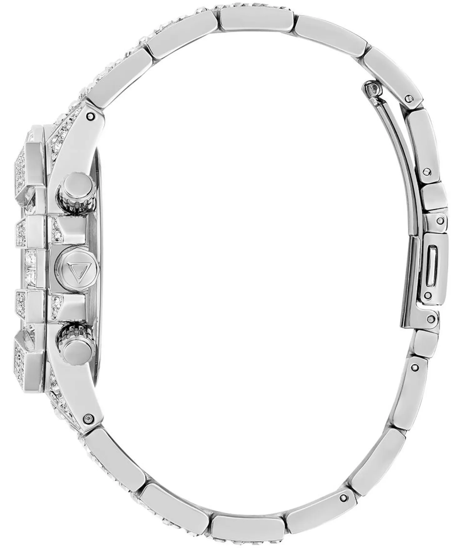 Guess Damen Multifunktionsuhr ICONIC 40th Anniversary Limited Edition Silber GW0812L1