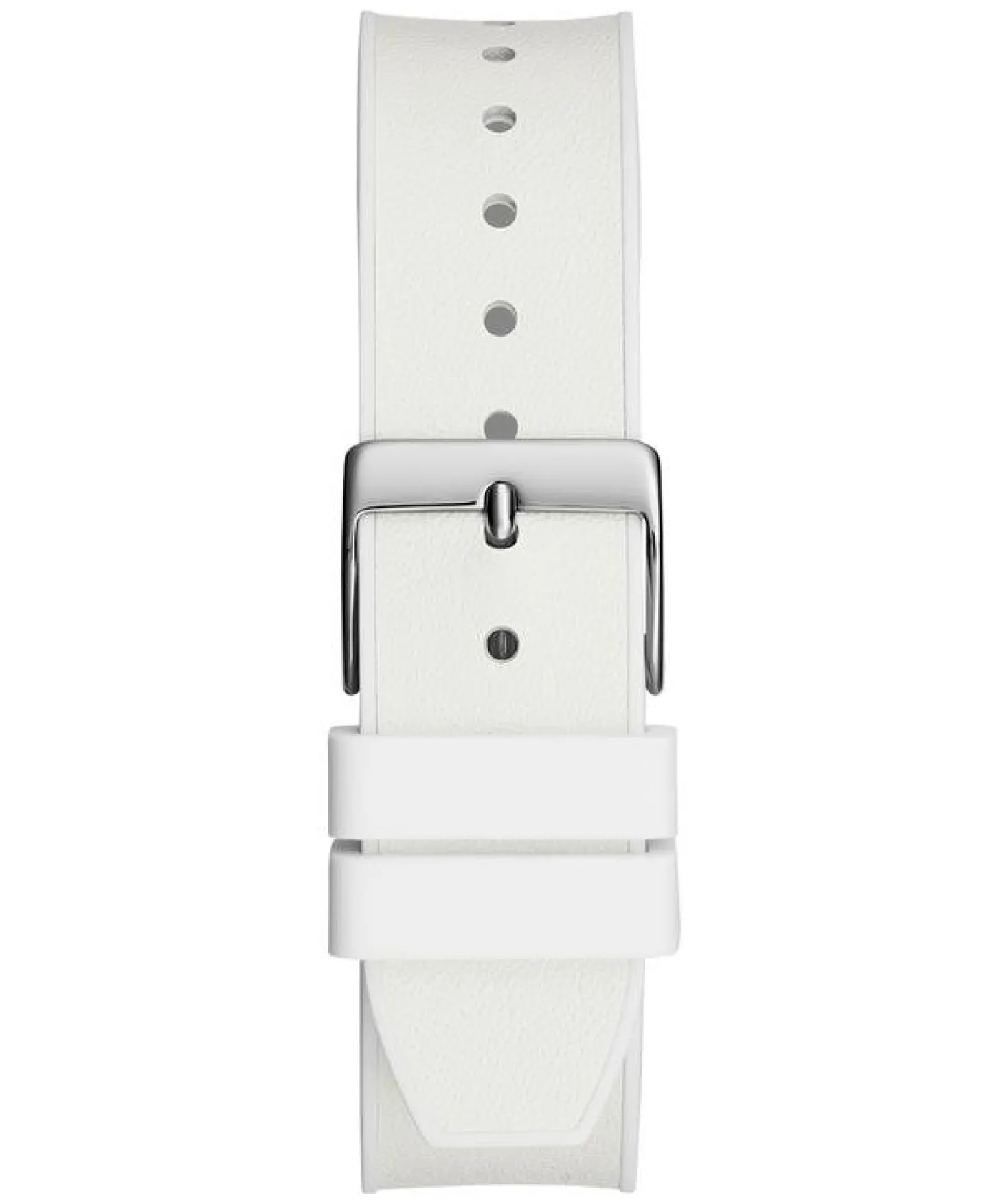 GUESS Damen Multifunktionsuhr 40th Anniversary Special Edition Weiß Silber GW0814L2