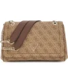Guess Damen Umhängetasche Noelle Logo Mini Braun HWBG7879790LGW