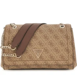 Guess Damen Umhängetasche Noelle Logo Mini Braun HWBG7879790LGW