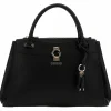 GUESS Handtasche Damen Jorah Luxury Satchel Schwarz HWBG9331060 BLA