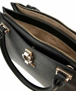 GUESS Handtasche Damen Jorah Luxury Satchel Schwarz HWBG9331060 BLA