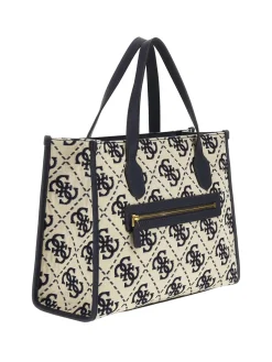 Guess Handtasche Damen Noelle Navy Logo HWJA8654220-NLO