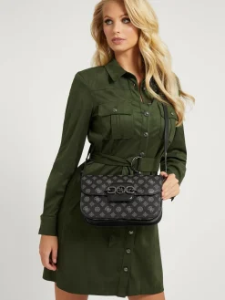 Guess Handtasche Schultertasche Hensely 4g logo peony HWPM8378210-CMT