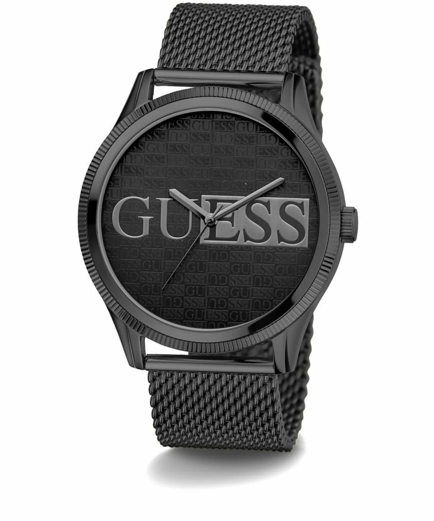Guess Herren Armbanduhr REPUTATION schwarz 44 mm GW0710G3