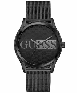 Guess Herren Armbanduhr REPUTATION schwarz 44 mm GW0710G3