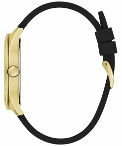 Guess Herren Armbanduhr REPUTATION schwarz, gold 44 mm GW0726G2