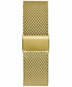 Guess Herren Armbanduhr REPUTATION gold, schwarz 44 mm GW0710G2