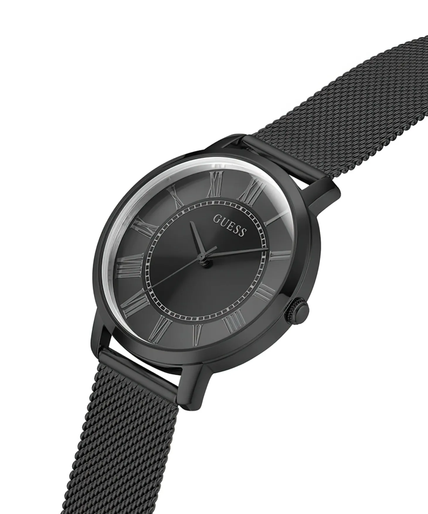 GUESS Herren Analog-Uhr TUCKER GW0832G2 Schwarz