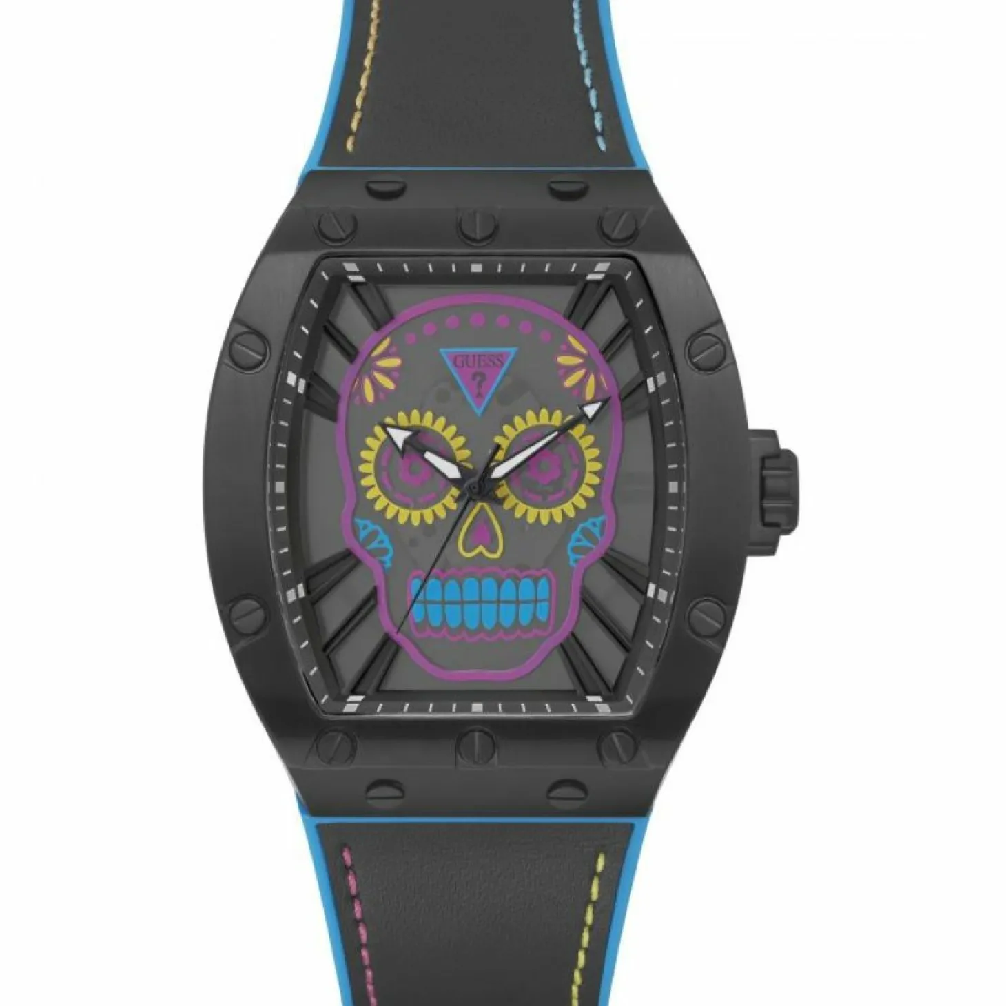 Guess Herren Armbanduhr Active Life Catrin schwarz GW0506G1 43 mm