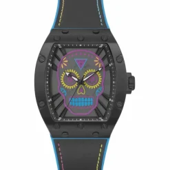 Guess Herren Armbanduhr Active Life Catrin schwarz GW0506G1 43 mm