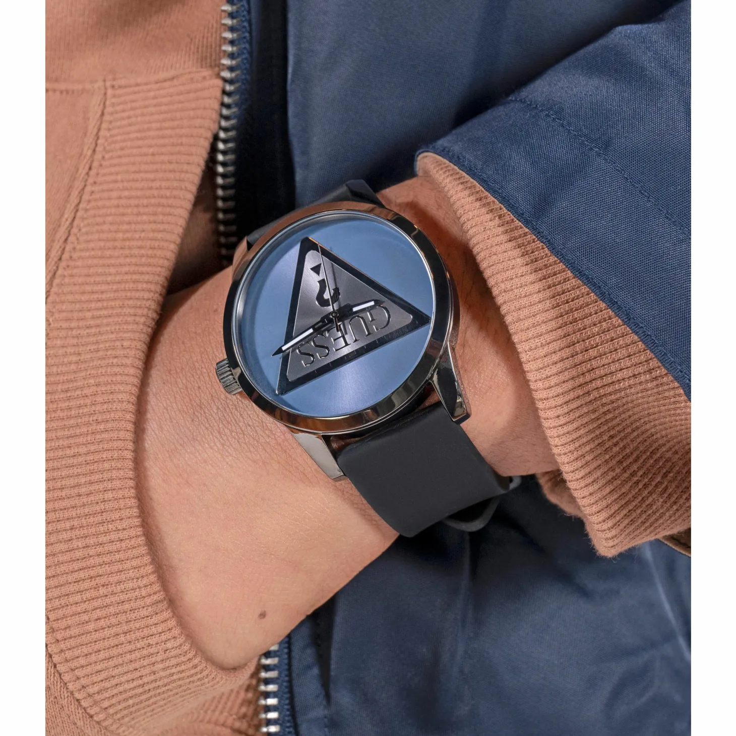 Guess Herren Armbanduhr BADGE GW0781G5