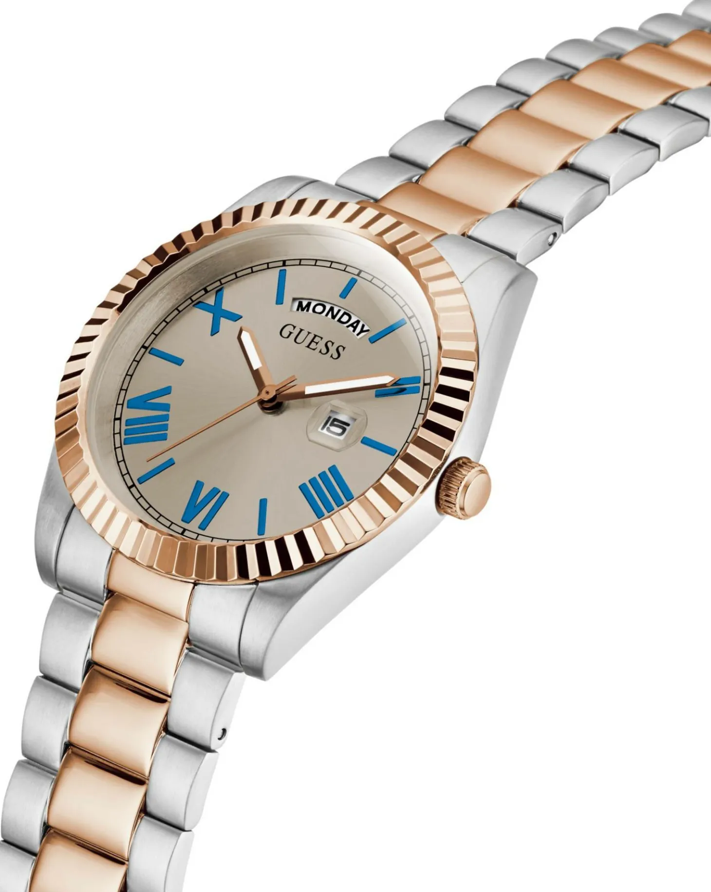 Guess Herren Armbanduhr bicolor GD CONNOISSEUR GW0265G13