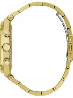 Guess Herren Armbanduhr Continental gold GW0260G4 44mm