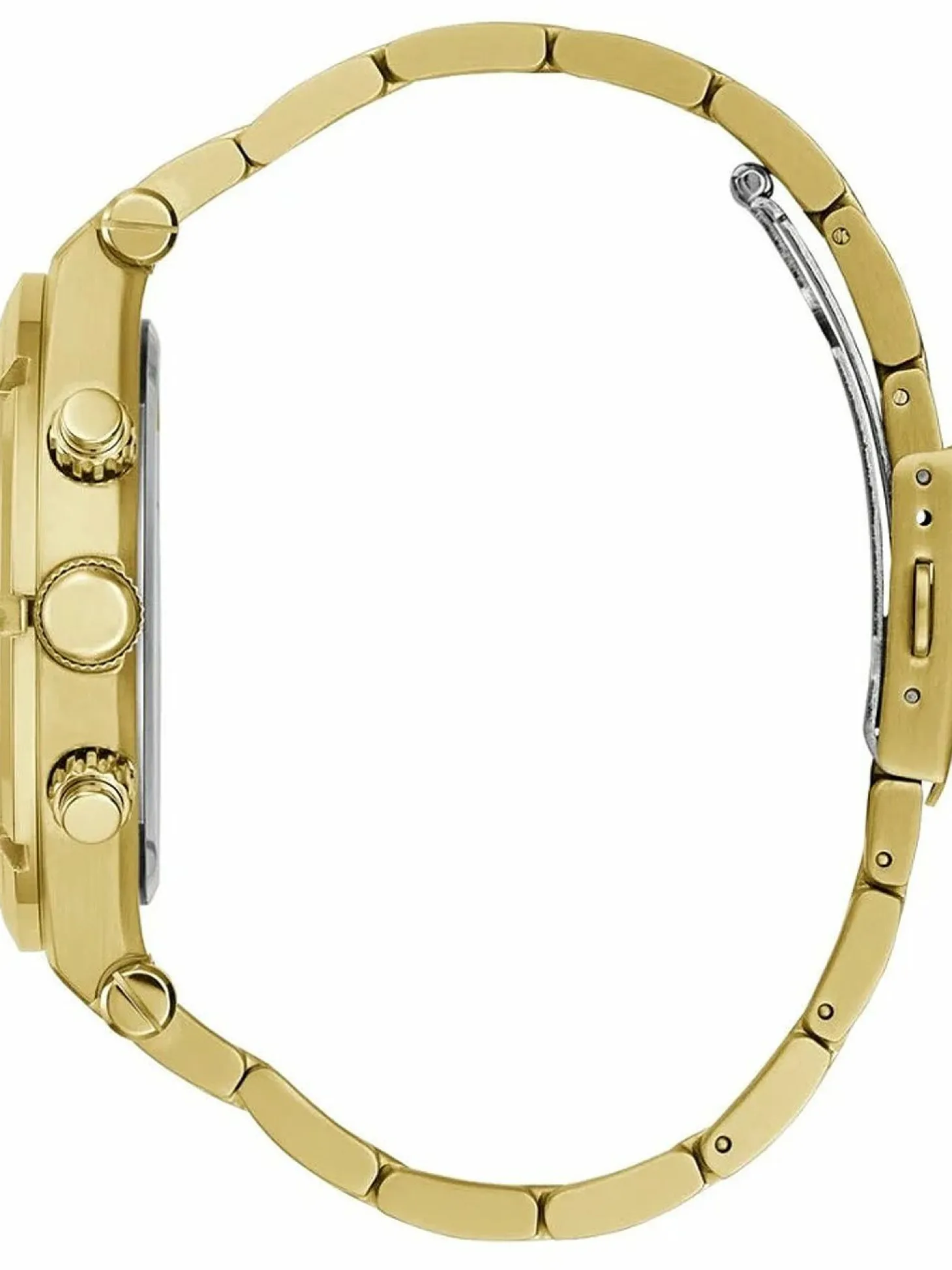 Guess Herren Armbanduhr Continental gold GW0260G4 44mm