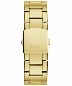 Guess Herren Armbanduhr CHAMP gold, blau 44 mm GW0718G2