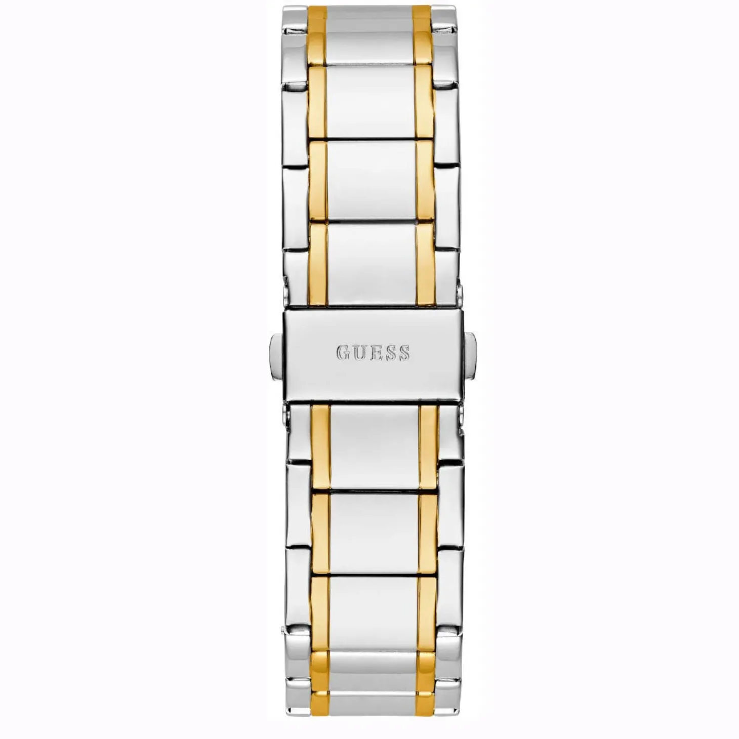 Guess Herren Armbanduhr Dex 44 mm silber, gold GW0626G4