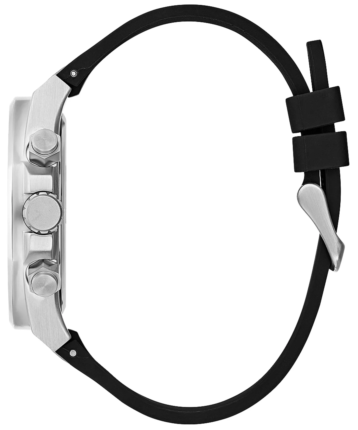 Guess Herren Armbanduhr EMPIRE 46 mm Armband Silikon GW0583G1