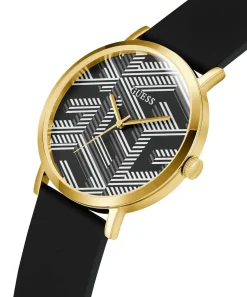 Guess Herren Armbanduhr G BOSSED in Schwarz und Goldton 44 mm GW0625G2