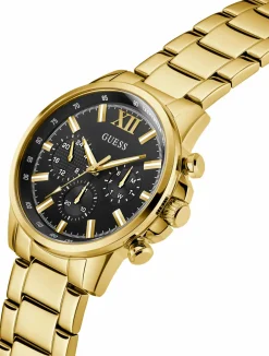 Guess Herren Armbanduhr gold GD WALKER GW0900G3