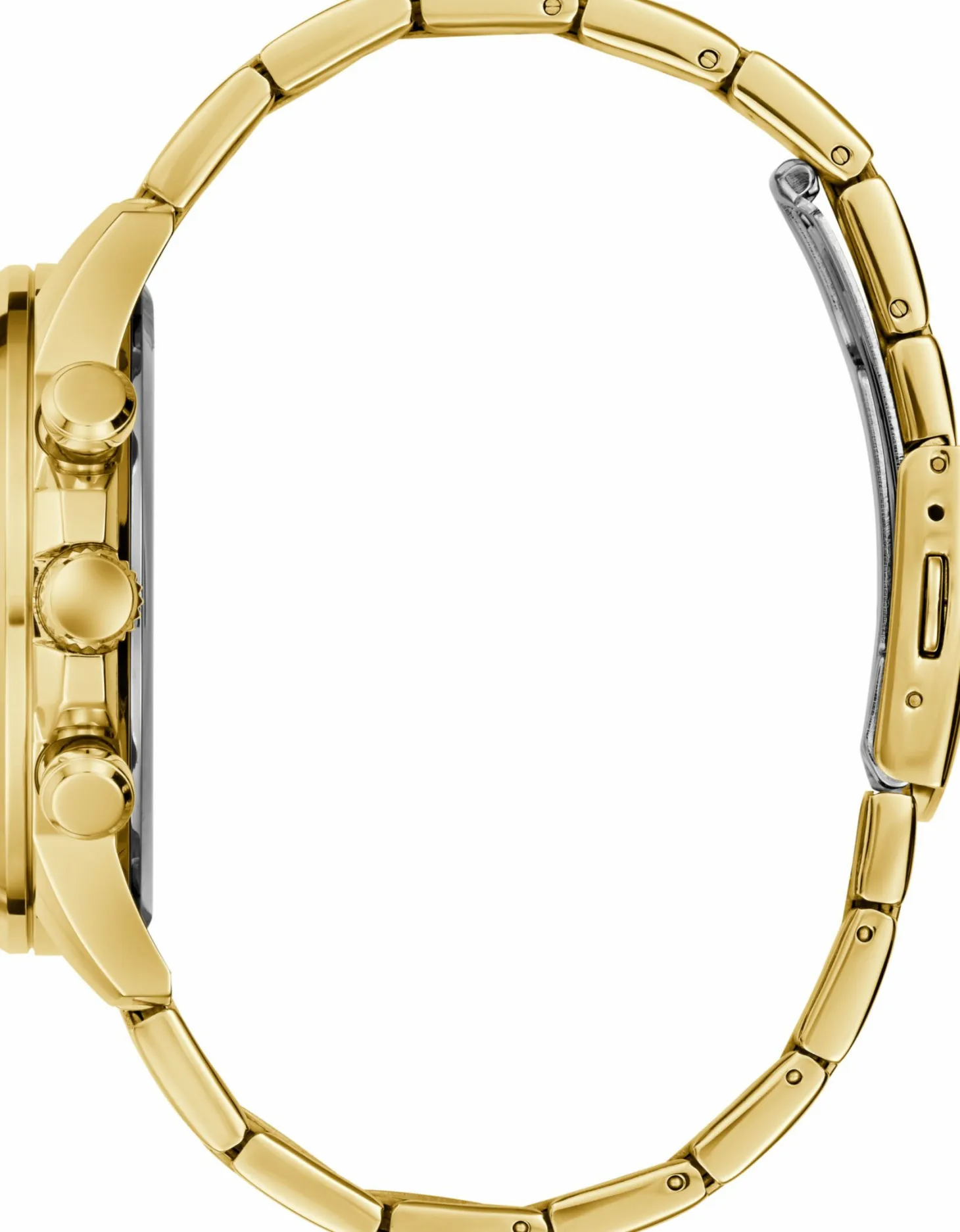 Guess Herren Armbanduhr gold GD WALKER GW0900G3